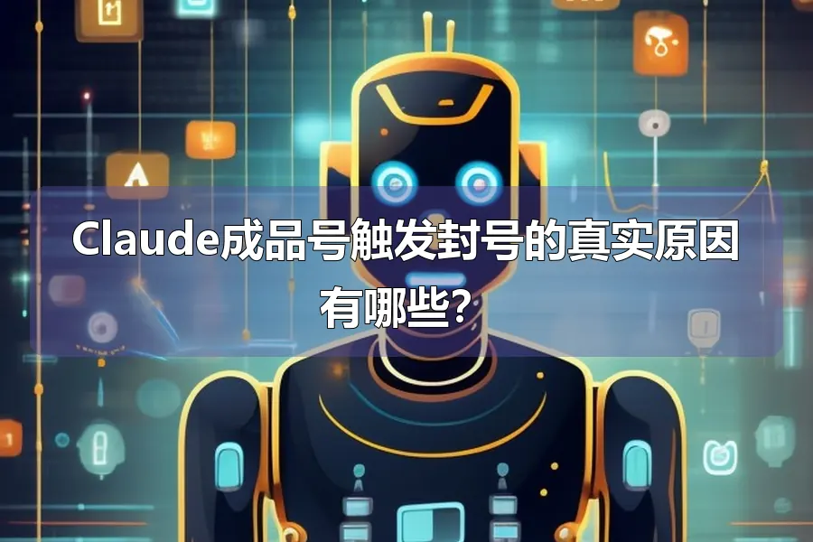 Claude成品号触发封号的真实原因有哪些?